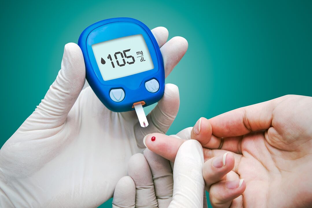 Diabetes -Milizmessung